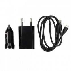 Chargeur 3 en 1 Secteur / Voiture / USB Pour Blackphone BP1
