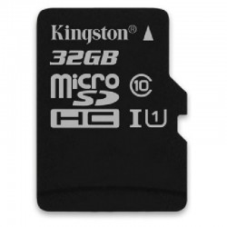 Carte Mémoire Kingston 32 GO Classe 10 + Adaptateur Pour Samsung Galaxy A9 (Pro)